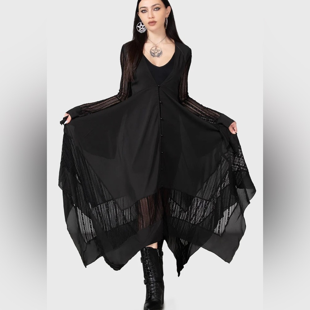 Elegant Black Women's Dress